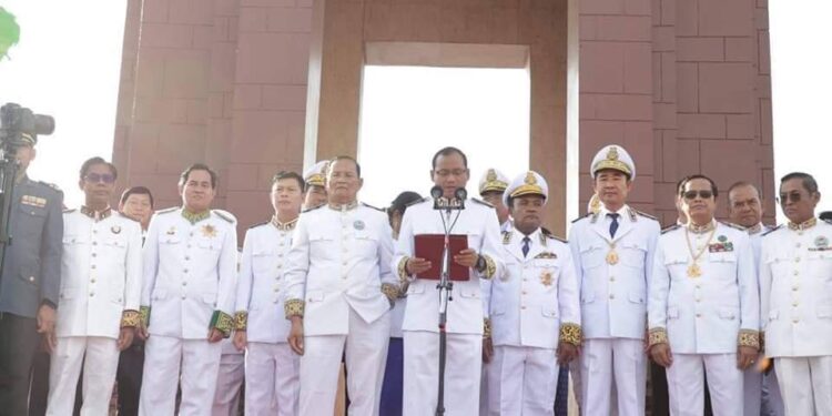 រដ្ឋបាលខេត្តកំពង់ឆ្នាំងប្រារព្ធទិវាបុណ្យឯករាជ្យជាតិ ៩ វិច្ឆិកា