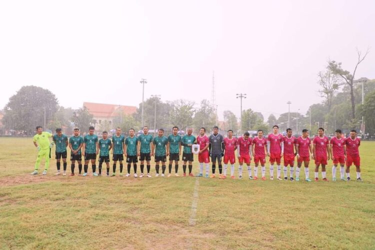 រដ្ឋបាលខេត្តកំពង់ឆ្នាំង រៀបចំការប្រកួតកីឡាបាល់ទាត់ មិត្តភាព