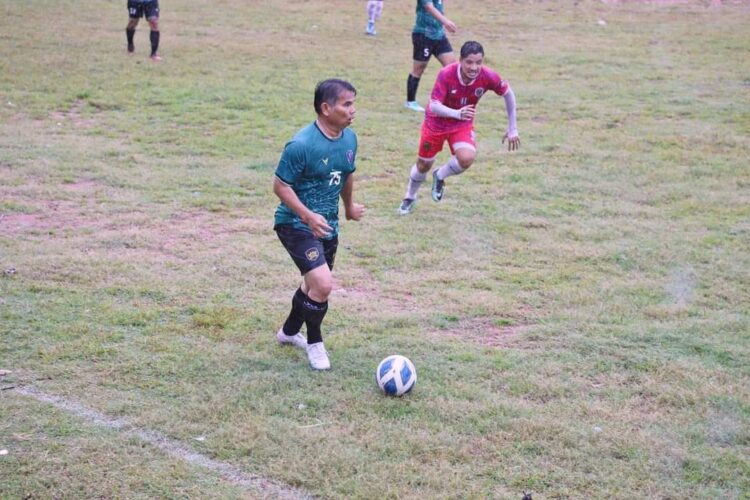 រដ្ឋបាលខេត្តកំពង់ឆ្នាំង រៀបចំការប្រកួតកីឡាបាល់ទាត់ មិត្តភាព